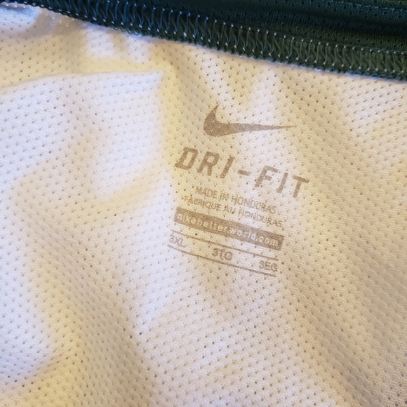 NWT Nike 3X White & Green Jersey - Picture 5 of 5